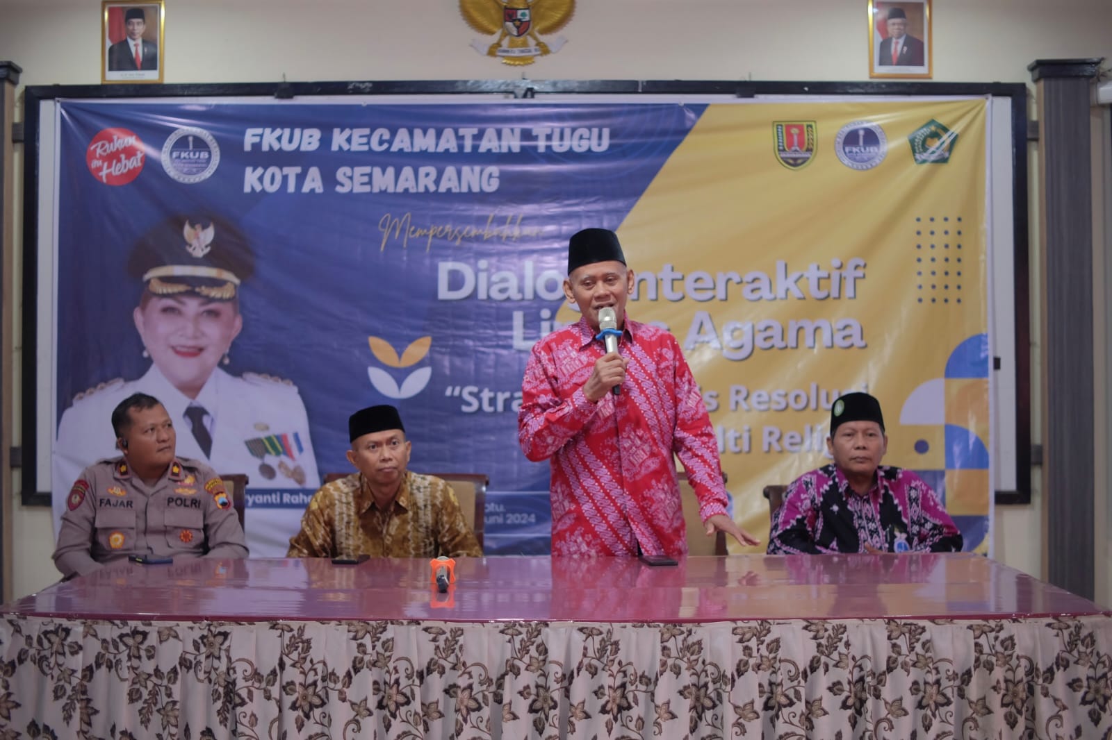 Hebatnya FKUB Kecamatan Tugu, Sukses Gelar Dialog dan Sosialisasi Pedoman Hidup Beragama