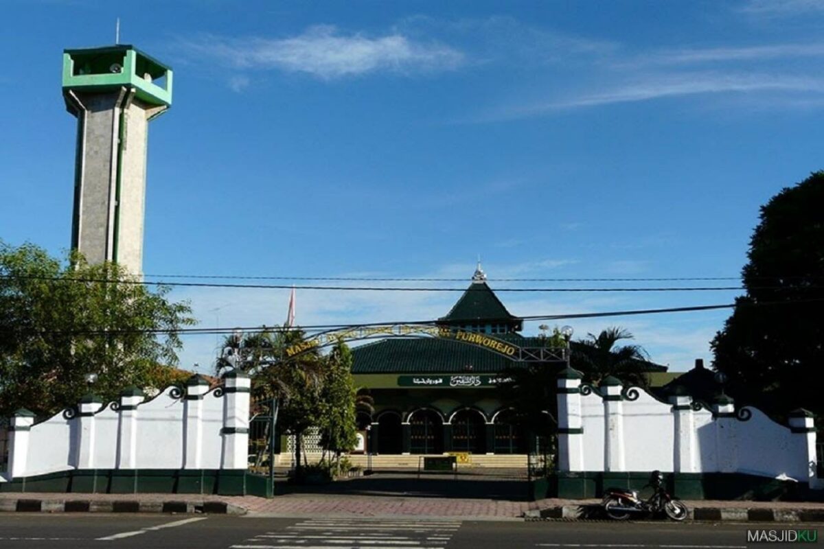 Ilustrasi Masjid Agung Purworejo, Jawa Tengah