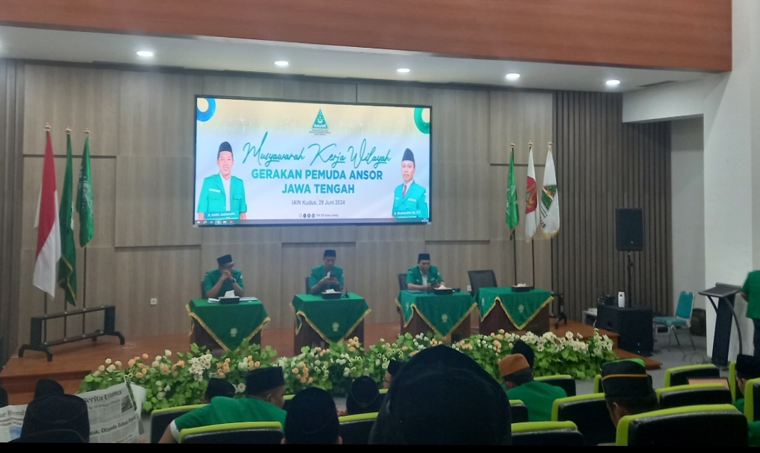 Jaring Calon Ketua Baru, GP Ansor Jateng Gelar Muskerwil di IAIN Kudus