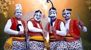 Pose perform Punakawan (dok: pribadi)