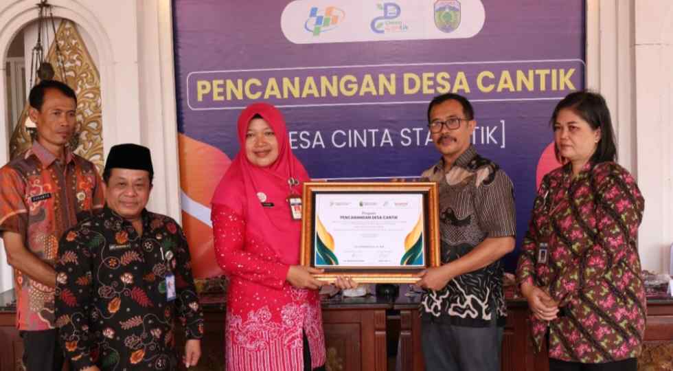 Desa Kelet Jepara Resmi Jadi Desa ‘Cantik’ alias Cinta Statistik, Maksudnya apa ya?
