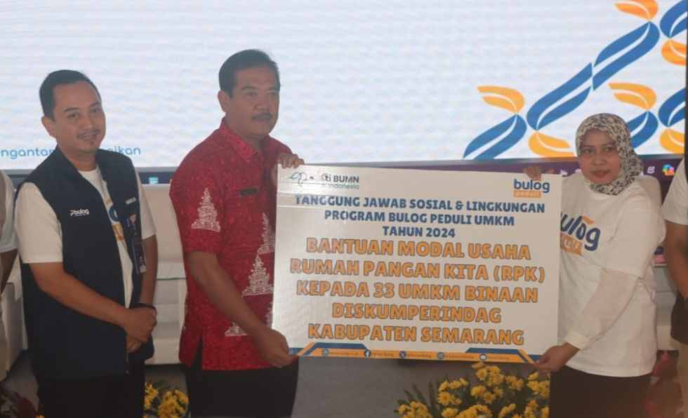 33 Pelaku UMKM di Kabupaten Semarang Terima Bantuan Bulog, Alhamdulillah