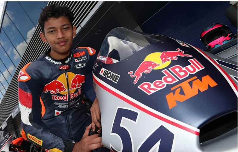 Pebalap Asal Gunung Kidul Veda Ega Pratama Bertarung di Sirkuit Red Bull Rookies Cup Austria, Penasaran Hasilnya