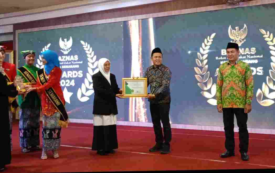 Alhamdulillah, UPZ Badko LPQ Kota Semarang Raih Penghargaan Baznas Award 2024