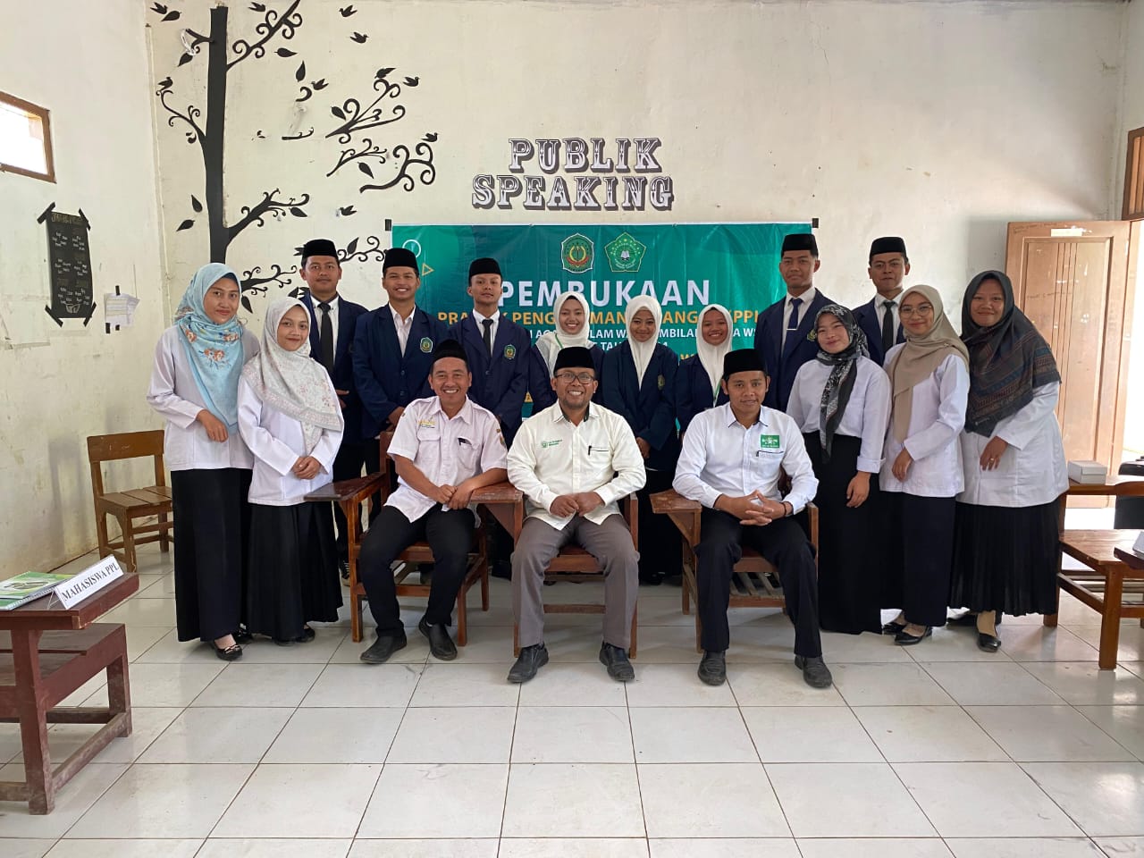 Penyerahan dan Pembukaan Kegiatan PPL Mahasiswa Prodi PAI SETIA WS Semarang di MA Hasyim Asy’ari