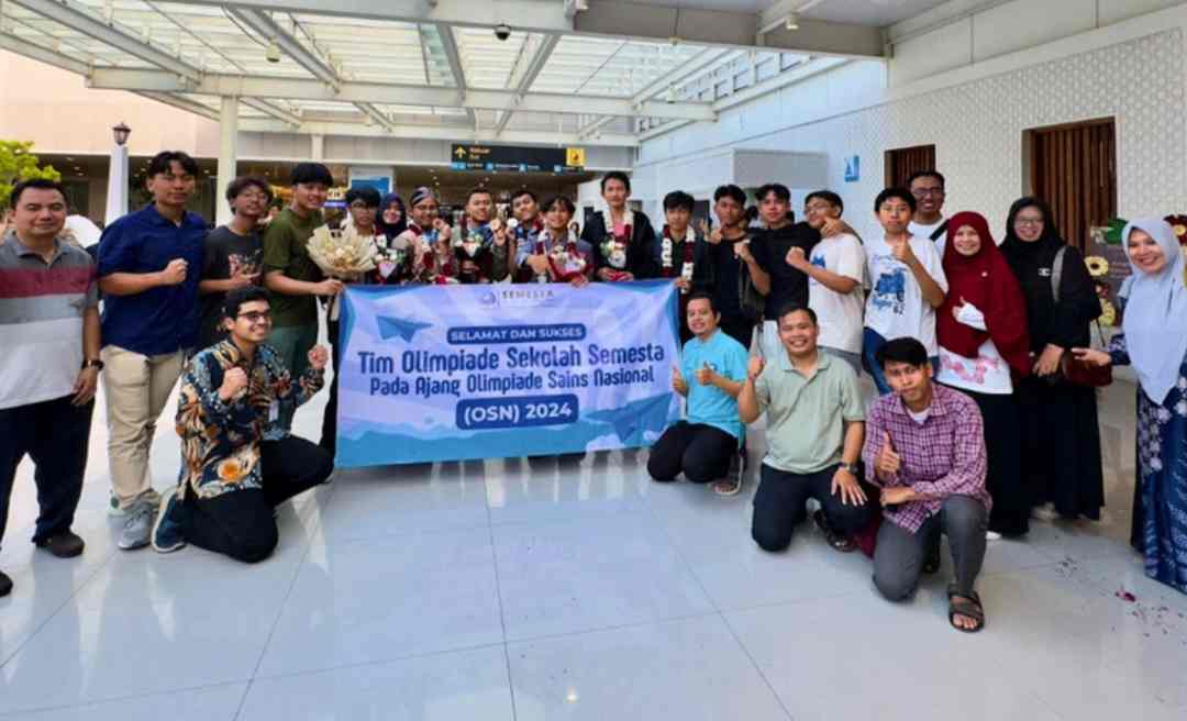 Widihh, 4 Siswa Sekolah Semesta Semarang Boyong Medali Olimpiade Sains Nasional 2024: Keren Amat!