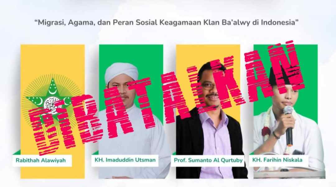Diskusi Klan Ba’alawi Dibatalkan, Marah? ‘Jangan ya dek ya’