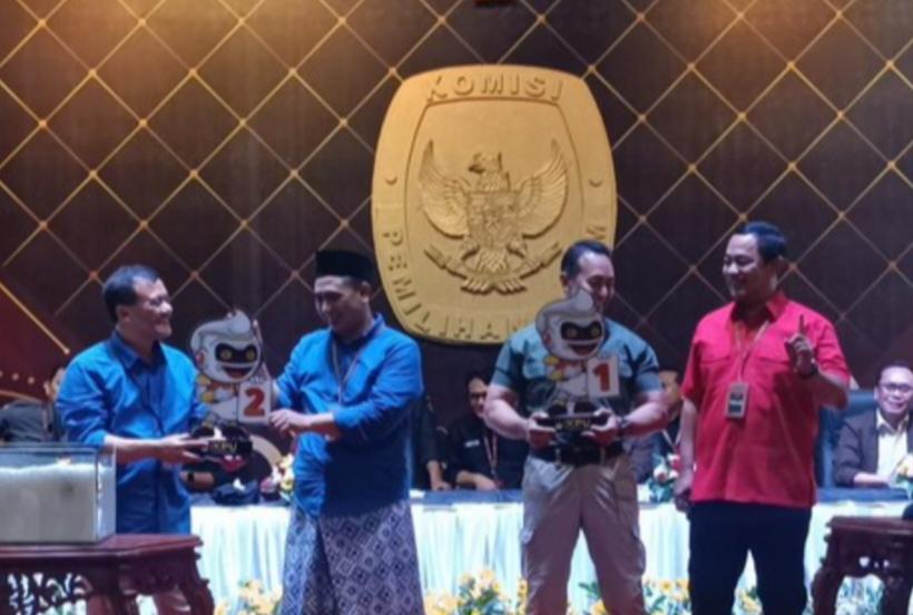 Siap Bertarung di Pilgub Jateng 2024, Andika-Hendi Nomor 1 dan Luthfi-Yasin Nomor 2