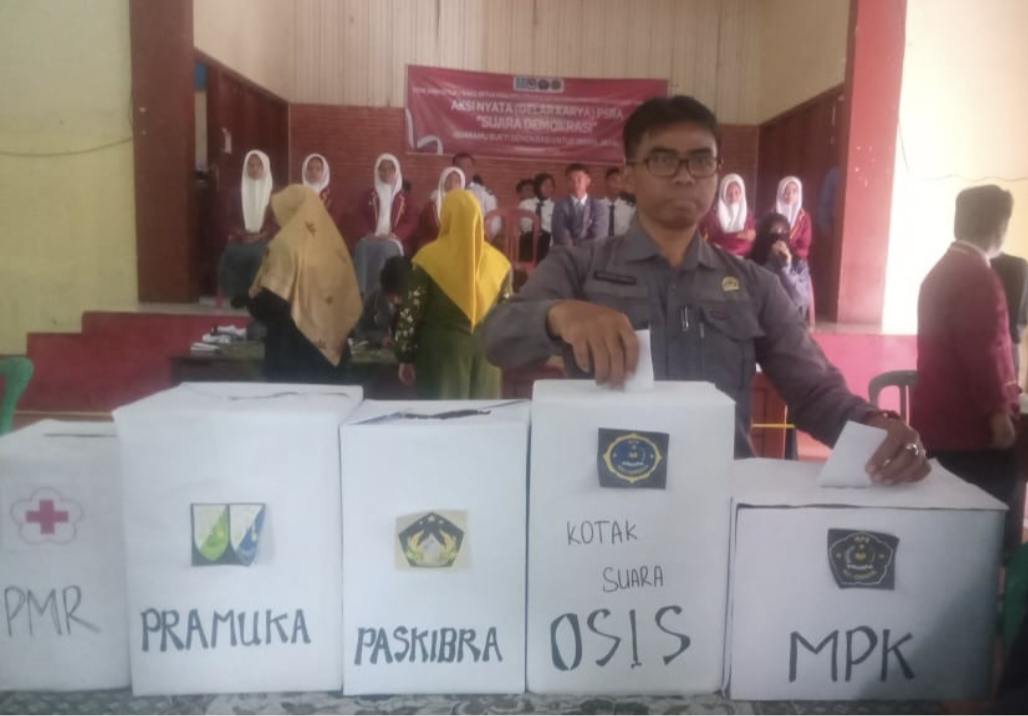 Hasil Pemilihan Umum MAN 1 Sumedang Tahun 2024: M. Sidiq dan Jehan Terpilih Sebagai Ketua dan Wakil Ketua OSIS