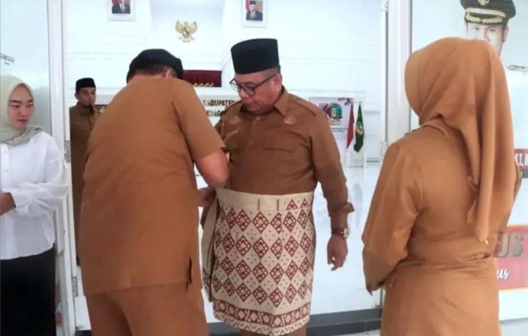 Pimpin Apel Gabungan Perdana, Pjs Bupati Sergai: ASN Harus Netral dalam Pilkada 2024