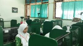 Pelajar SMA NU 03 Muallimin dalam Pelaksanaan Olimpiade Sains dan Ke-NU-an III 2024
