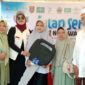 Alvin Almadina didampingi pengurus PPTQ Asnawiyyah Demak