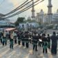Atraksi Marching Band Manba'ul Hikmah Kaliwungu. Dok: Istimewa