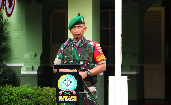 Profil Ajudan Wakil Presiden Gibran Rakabuming, Letkol Devy Kristiono