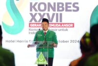 Ketua Umum Gerakan Pemuda Ansor Addin Jauharudin