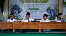Pembina JQH Unwahas, H. Muhammad Ali Maksum memberikan materi Masa Ta'aruf Anggota Jam'iyyatul Qurra' wal Huffazh (Matanajwa) Unwahas 2024