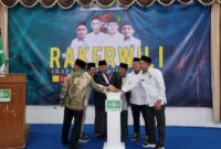Launching logo Pekan Olahraga dan Seni Ma’arif (PORSEMA) XIII di Rakerwil I LP Ma'arif PWNU Jawa Tengah