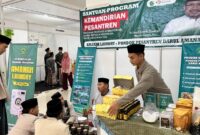 Stand Pondok Pesantren Darul Amanah Kendal di acara Expo Kemandirian Pesantren