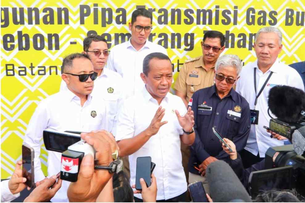 Konstruksi Pipa Gas Bumi Cisem 2 Resmi Dimulai, Kata Bahlil Bisa Layani Industri dan Rumah Tangga