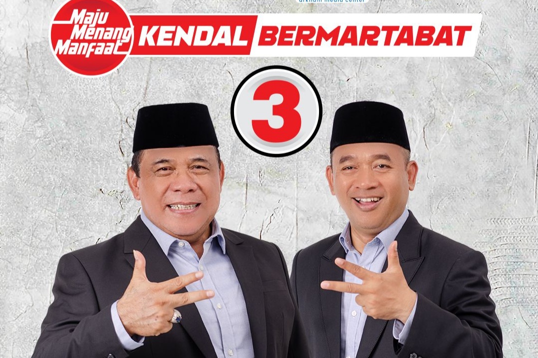Mengenal BasNas, Pasangan Calon Bupati dan Wakil Bupati Kabupaten Kendal dengan Filosofi 3M