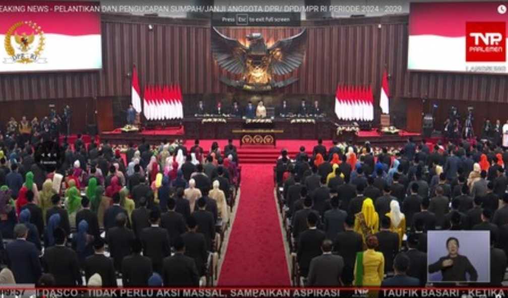 580 Anggota DPR RI 2024-2029 Dilantik! Apa Harapanmu pada Mereka?