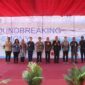 Foto bersama saat groundbreaking ceremony (sesi II pembangunan) PT Borine Technology Indonesia di Kawasan Industri Kendal (KIK), Selasa (1/10/2024) 
