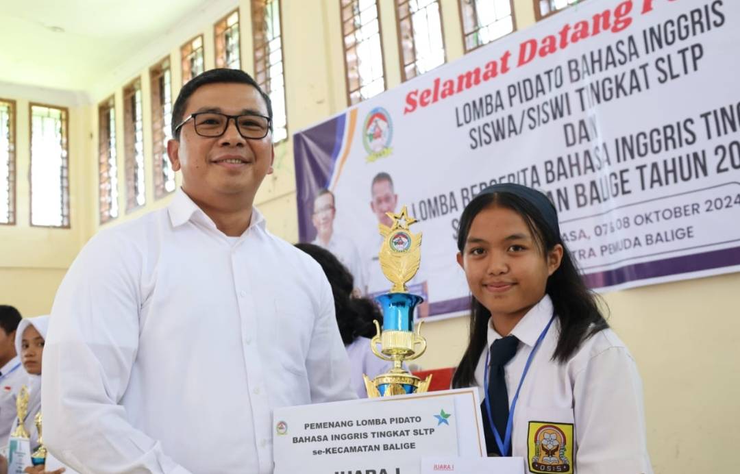 Lomba Pidato dan Cerita Berbahasa Inggris Tingkat SD-SMP, Pjs Bupati Toba: Ini Event yang Harus Berkelanjutan!