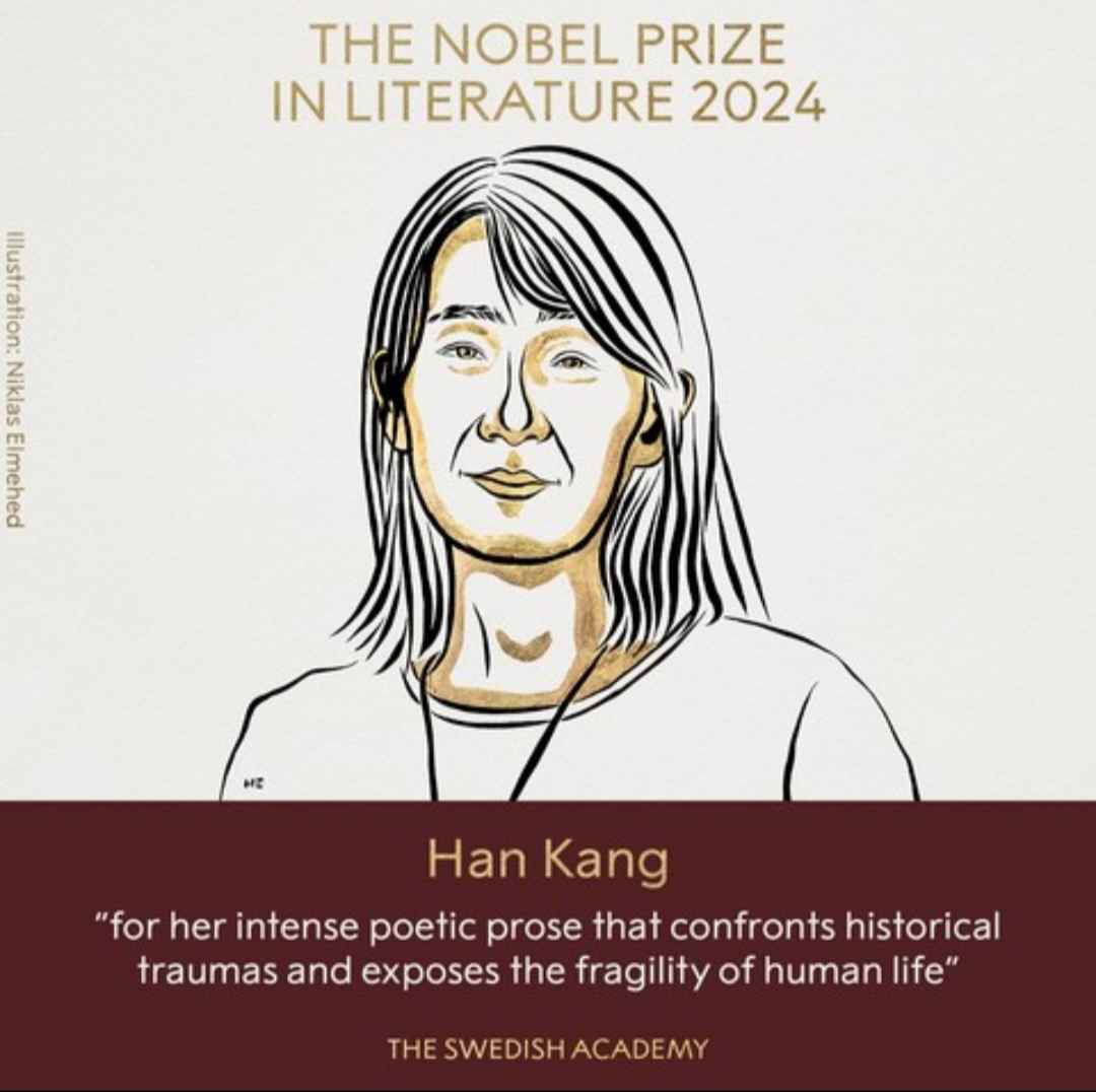 Karena Prosa Puitisnya Intens, Novelis Korea Han Kang Sabet Nobel Sastra 2024