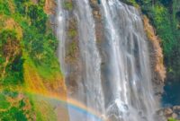 Panorama Curug Sewu Kendal
