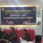 Suasana Rakor FKUB Kedungsepur di RM Kampung Sawah Krangganharjo, Jalan Pemuda Kecamatan Toroh Kabupaten Grobogan, Sabtu (12/10/2024)