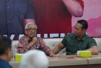 Ketua Tim Sukses Cagub/ Cawagub Jateng Andika Perkasa dan Hendrar Prihadi (Hendi), Gus Umar Wahid, saat pertemuan di Panti Marhaen, Semarang (Kamis, 10 Oktober 2024) 
