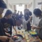 Kegiatan mengolah menu tradisional dalam perayaan Hari Pangan se-Dunia di SMA Vianney Jakarta, Rabu, 16 Oktober 2024