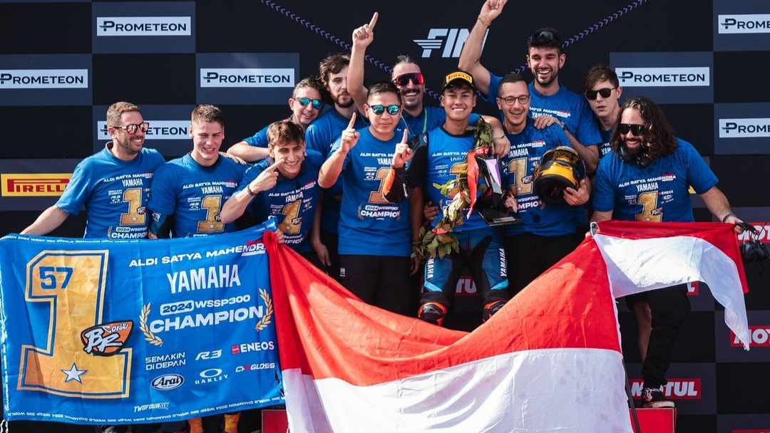 Aldi Satya Mahendra Cetak Sejarah, Jadi Juara Dunia WorldSSP300 2024