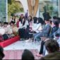 Peresmian tim hadroh el-Khadra' pada acara Hari Santri Nasional 2024 di Wisma Duta RI untuk Tunisa, Lac 1, Tunis, Selasa (22/10/2024)