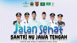 Flyer Jalan Sehat Santri NU Jawa Tengah