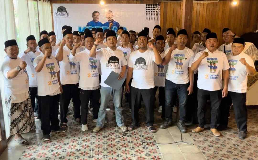 Kopdar, Peci Ireng Kabupaten Sukoharjo Deklarasikan Dukungan untuk Pasangan Cagub Luthfi-Yasin
