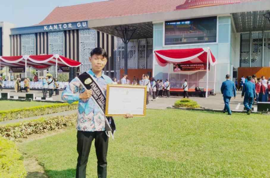 Inspiratif! 5 Pemuda Asal Muara Enim ini Terima Penghargaan dari Dinas Pemuda dan Olahraga Sumatera Selatan