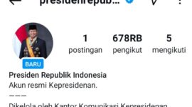 Tangkapan layar instagram akun @presidenrepublikindonesia