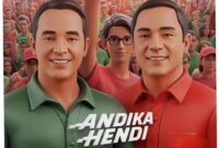 Andika - Hendi, tangkapan layar akun Instagram @hendrarprihadi