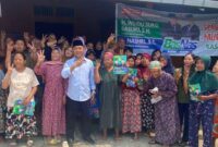 Cawabup Kendal, Nashri Bersama Emak-emak Dalam Sosialisasi Visi-Misi BasNas