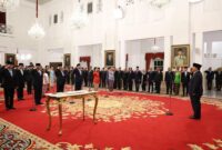 Pelantikan Wakil Menteri Kabinet Merah Putih. Dok: Istimewa