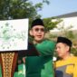Ketua Tanfidziyah PWNU Jawa Tengah, KH Abdul Ghaffar Razin (Gus Rozin) saat membuka acara Jalan Sehat Santri NU Jawa Tengah di Semarang. Minggu, 27/10/2024. Dok PWNU Jateng