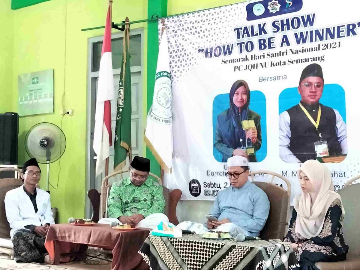Narasumber Talk Show 'How To Be A Winner' JQHNU Kota Semarang