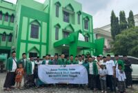 Rombongan sahabat PR GP Ansor Jumo Grobogan studi banding ke NU Online Jateng. Minggu, 10/11/2024