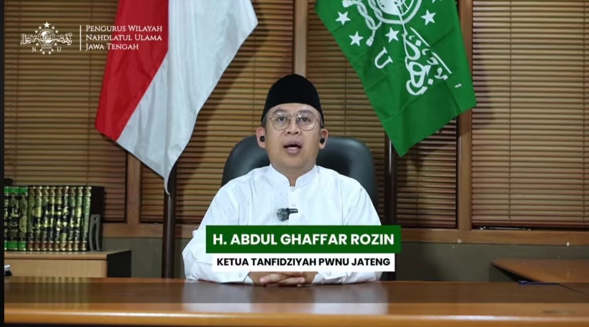 Ketua Tanfidziyah PWNU Jawa Tengah KH Abdul Ghaffar Razin