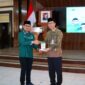 Pj Bupati Pekalongan Widi Hartanto dan Ketua PC ISNU Pekalongan Mohammad Nasrudin Rahmat