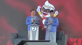 Pasangan Ahmad Luthfi dan Taj Yasin saat debat Pilgub Jateng. Dok: Istimewa