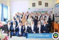 Sesi foto bersama siswa MTs Alif Laam Miim Surabaya / dok: istimewa