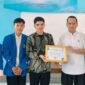 Foto bersama usai sosialisasi bahaya pergaulan bebas di SMK Negeri 1 Tanara, Rabu (6/11/2024) 