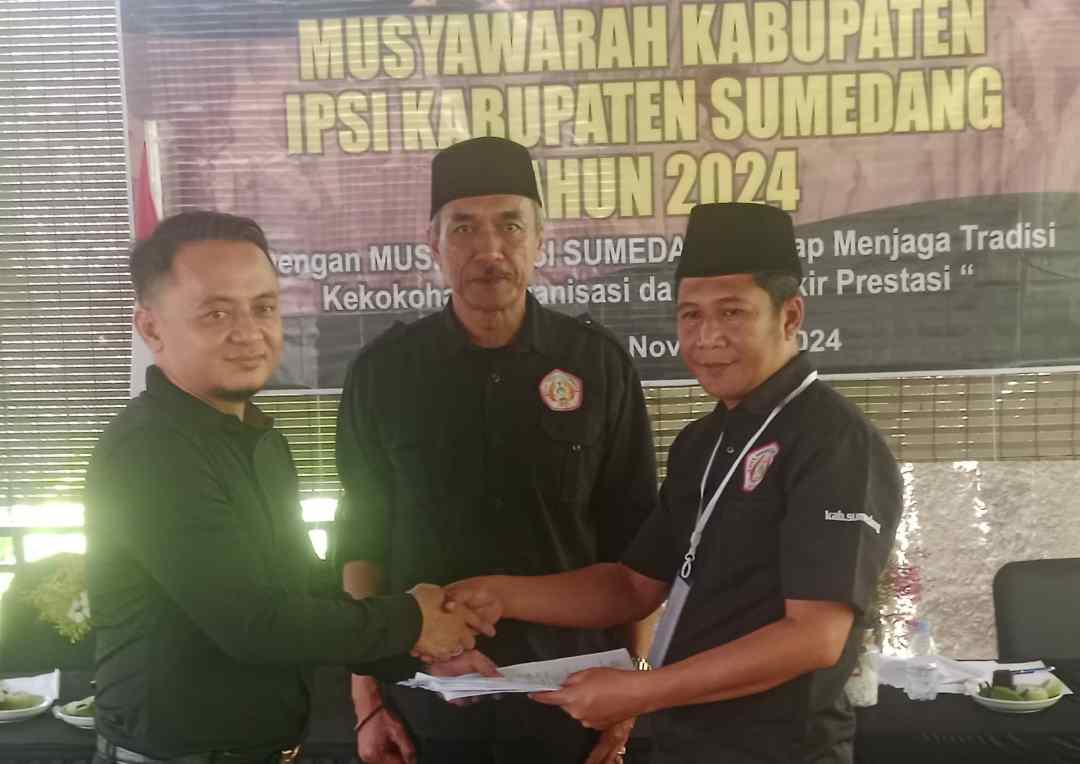Good Luck, Roni! Kini Saatnya Pimpin IPSI Kabupaten Sumedang Periode 2024-2028